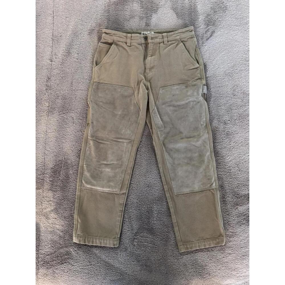 Stussy Quality Workgear Beige Work Pants Size 32
